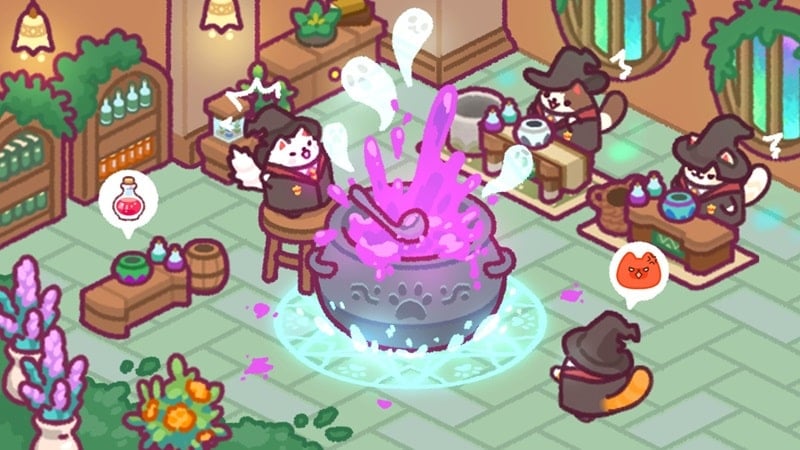 Cat Magic School 1.0.26 (Menu/Free In-app Purchase)