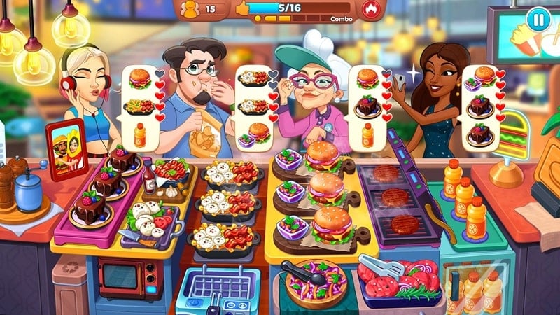 Chef & Friends 1.30.2 (Unlimited diamonds)