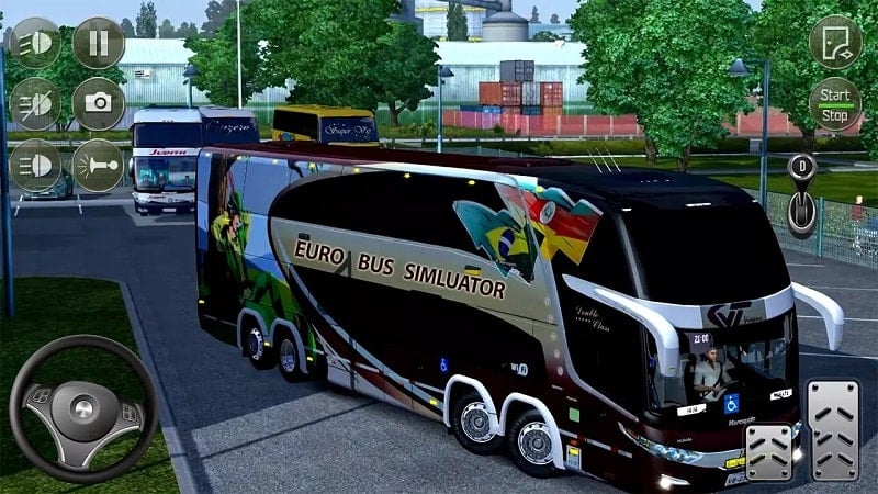 Euro Bus Simulator 0.64 (Menu/Unlimited Cash)