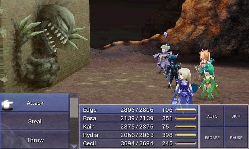 FINAL FANTASY IV 2.0.4 (Unlimited money)