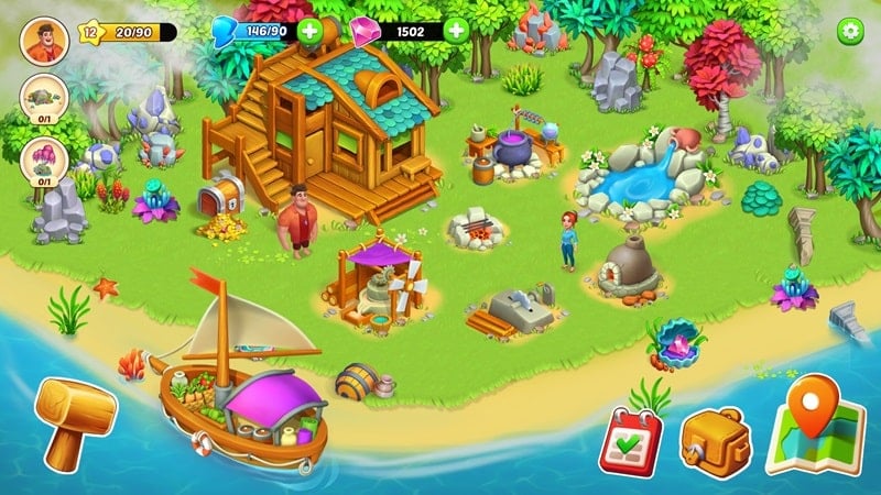 Horizon Island 1.0.11 (Menu/Unlimited Money)