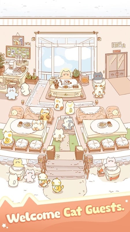 Idle Cat Hotel 1.0.50 (Unlimited money)