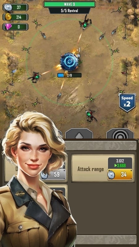 Idle Defense Legend 1.0.17 (Menu/God/Damage Multiplier/Unlimited Money)