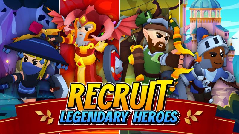 Idle Hero TD 12.01 (Menu/Damage/Attack Speed/Gold/EXP Multiplier)