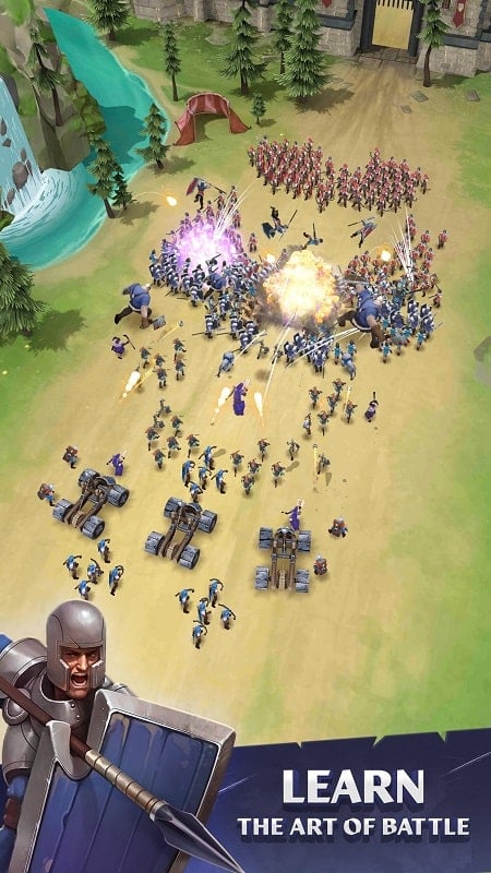 Kingdom Clash 2.5.7 (Menu/Unlimited money/God mode)