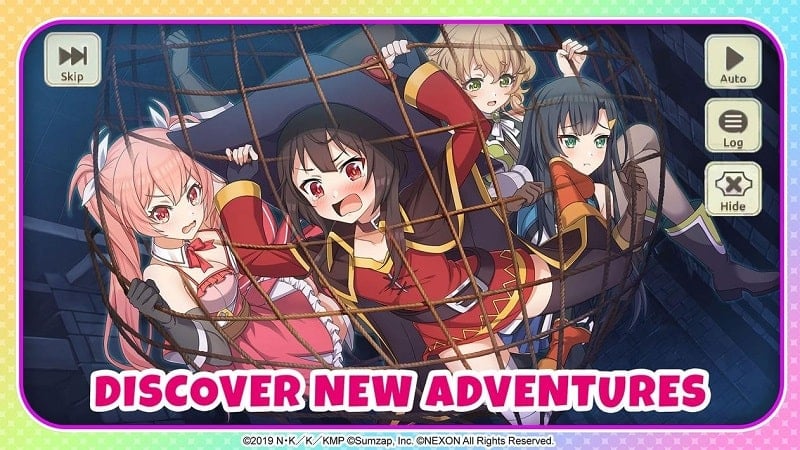 Konosuba: Fantastic Days Japan 5.10.0 (Menu, Damage/Defense)