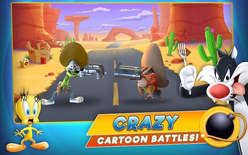 Looney Tunesâ„¢ World of Mayhem 50.0.0 (Disable recharge skills)