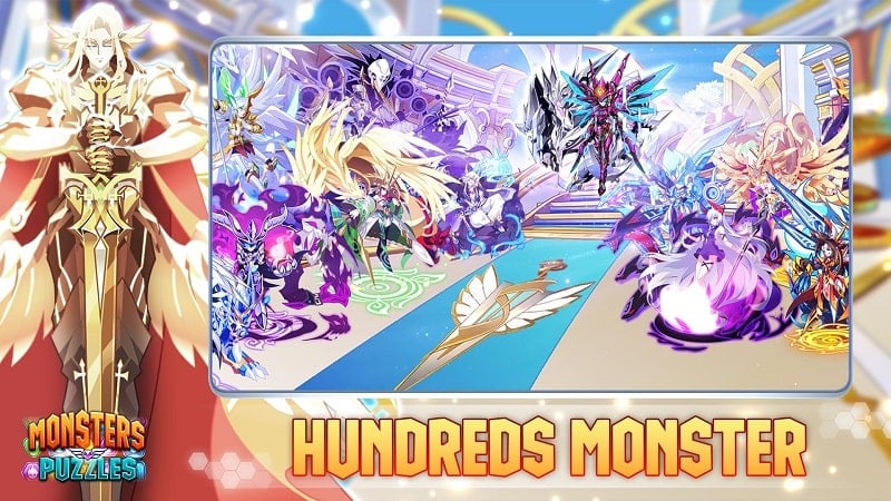 Monsters & Puzzles: God Battle 1.50 (Menu/God mode)