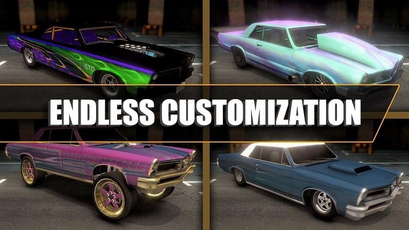 No Limit Drag Racing 2 2.2.1 (Unlimited money/Free shopping)