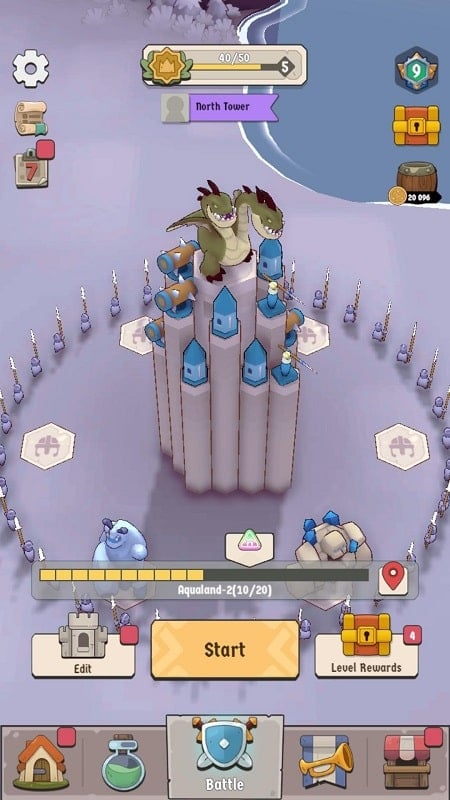 North Tower 1.20.7 (Menu, God mode/High damage)