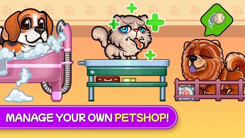 Pet Shop Fever 2.18 (Menu/Unlimited Money/Life/Booster)