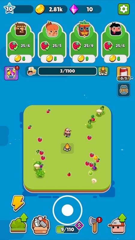 Pocket Land 0.111.0 (Unlimited coin/Upgrade)
