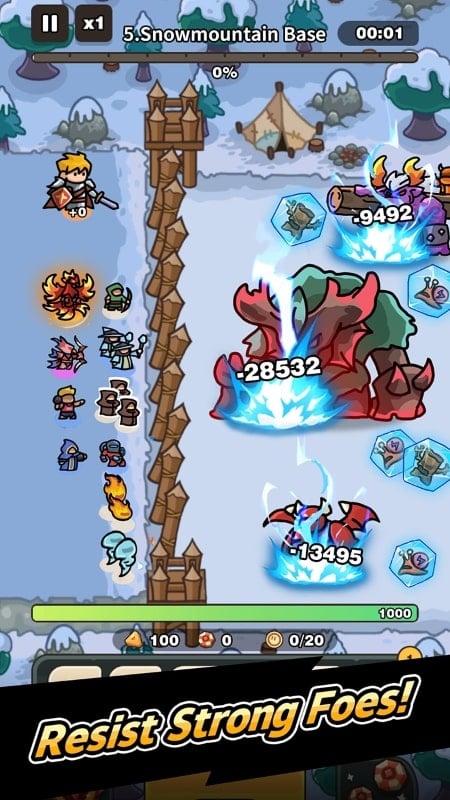 Pull Pull Pull Heroes 1.6.0 (Menu/Dumb Enemy/Speed Hack)