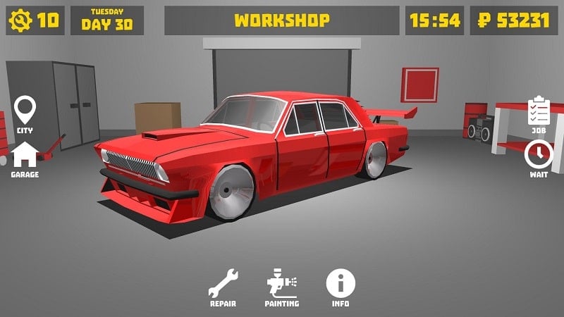 Retro Garage – Car Mechanic 2.21.1 (Unlimited money)