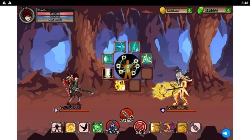 Shinobi Warfare 1.062 (Menu/Increased HP/Mana)