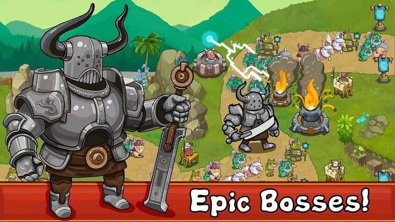 Tower Defense Realm King Hero 3.7.1 (Unlimited money/Spins)