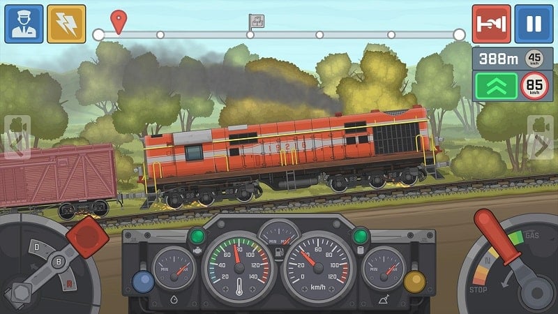 Train Simulator – 2D Railroad Game 0.6.0 (Unlimited money)