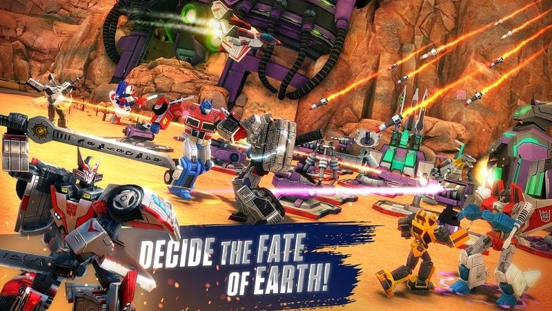 TRANSFORMERS: Earth Wars 25.2.0.1557 (Menu, God mode/Damage multipliers)