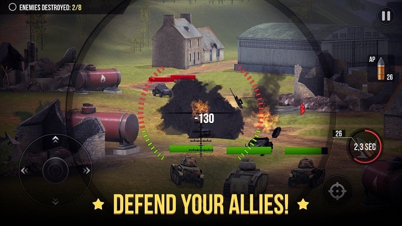 World of Artillery: Cannon 2.0.17 (Menu/Unlimited money, Unlocked)