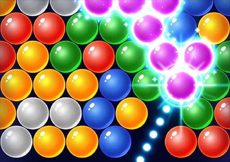 Bubble Shooter Games 7.5 (Menu/Unlimited money, spins, live)