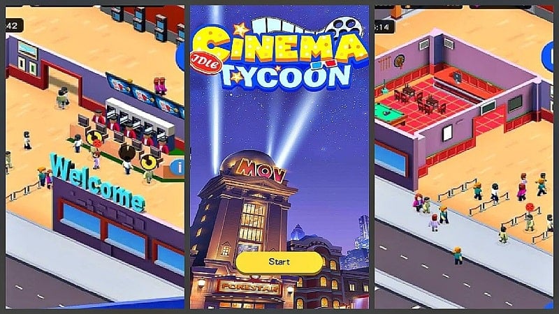 Cinema Tycoon 3.3.9 (Free upgrade/x2 income)
