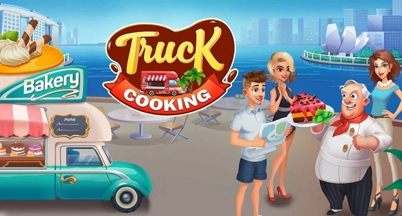 Cooking Truck 1.3.23 (Unlimited money)