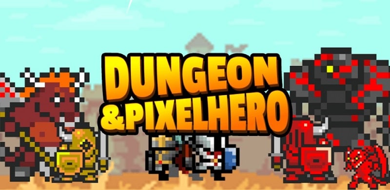 Dungeon and Pixel Hero 12.4.8 (Unlimited upgrade/Low cost)