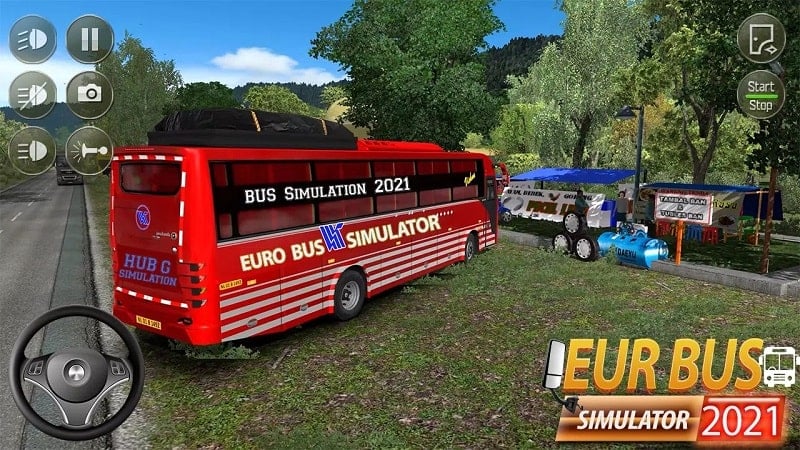 Euro Bus Simulator 0.64 (Menu/Unlimited Cash)