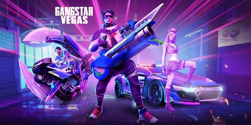 Gangstar Vegas 8.2.0h (Unlimited money/VIP 10)