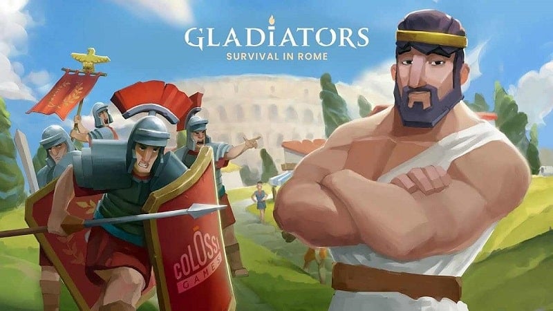 Gladiators 1.35.5 (Menu, Dumb enemy/Fast Speed)