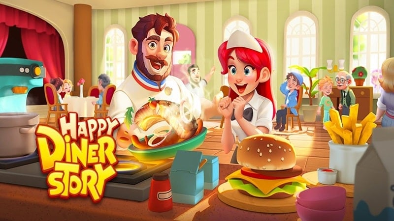 Happy Diner Story 1.0.61 (Unlimited Diamonds)