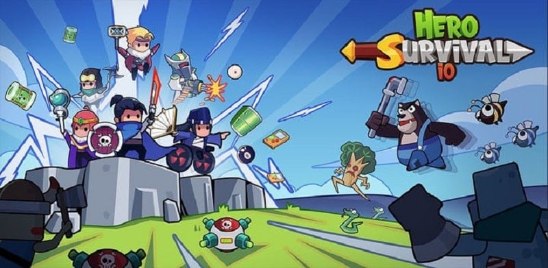 Hero Survival IO 1.7.5 (Menu/Unlimited Money/Stamina/God)