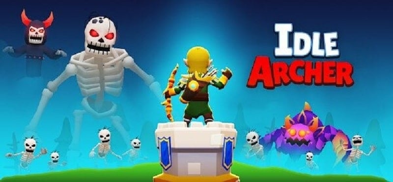 Idle Archer 0.6.332 (Menu, God mode/Onehit)