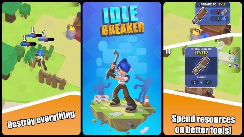 Idle Breaker 1.3.3 (Menu/Damage Multiplier/VIP Unlocked)