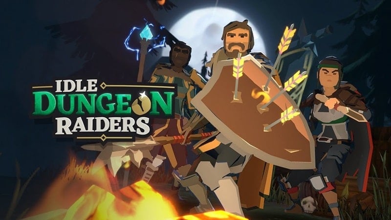 Idle Dungeon Raiders 0.1.160 (God mode/High attack)
