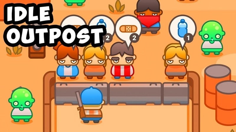 Idle Outpost 1.20.9 (Unlimited Money)