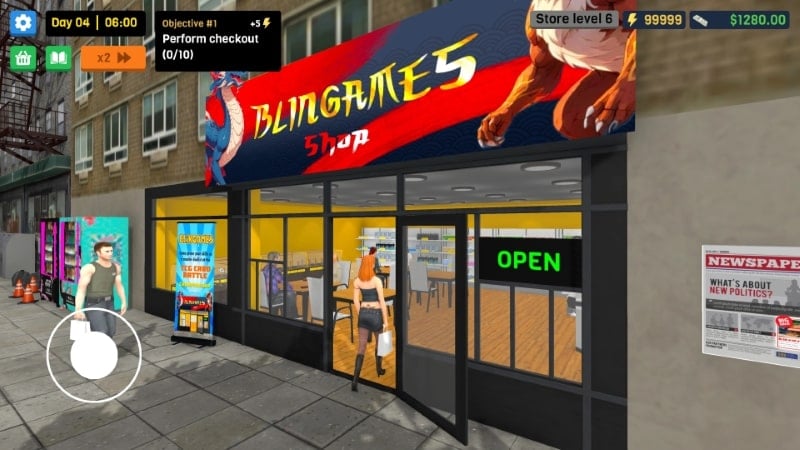 Manage TCG Card Mart Simulator 2.6 (Menu/Unlimited Money/Energy)