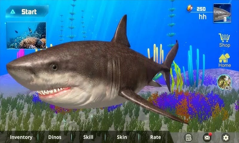 Megalodon Simulator 1.1.9 (Menu/Unlimited Money/Mana)