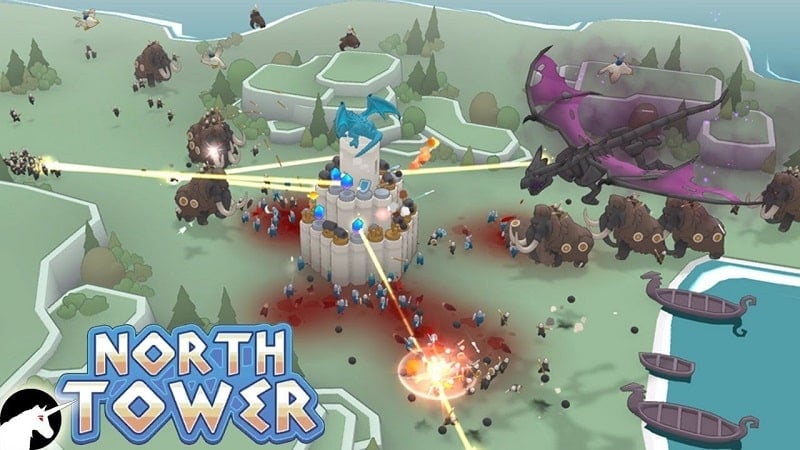 North Tower 1.20.7 (Menu, God mode/High damage)