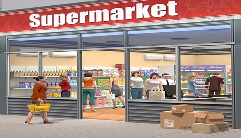 Supermarket Simulator Store 1.4.7 (Free rewards)