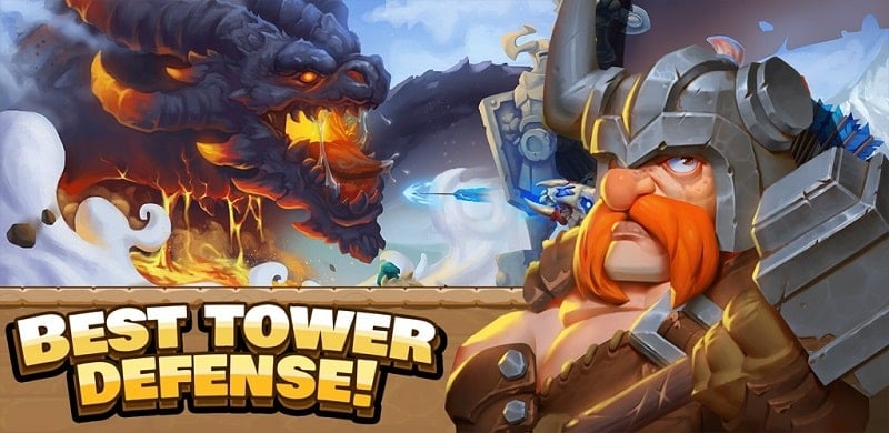 Tower Defense Realm King Hero 3.7.1 (Unlimited money/Spins)