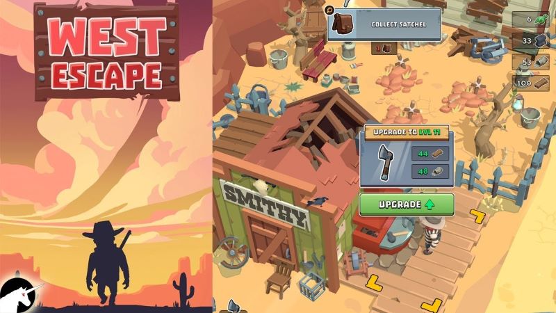 West Escape 1.0.24 (Free Upgrade/Craft)