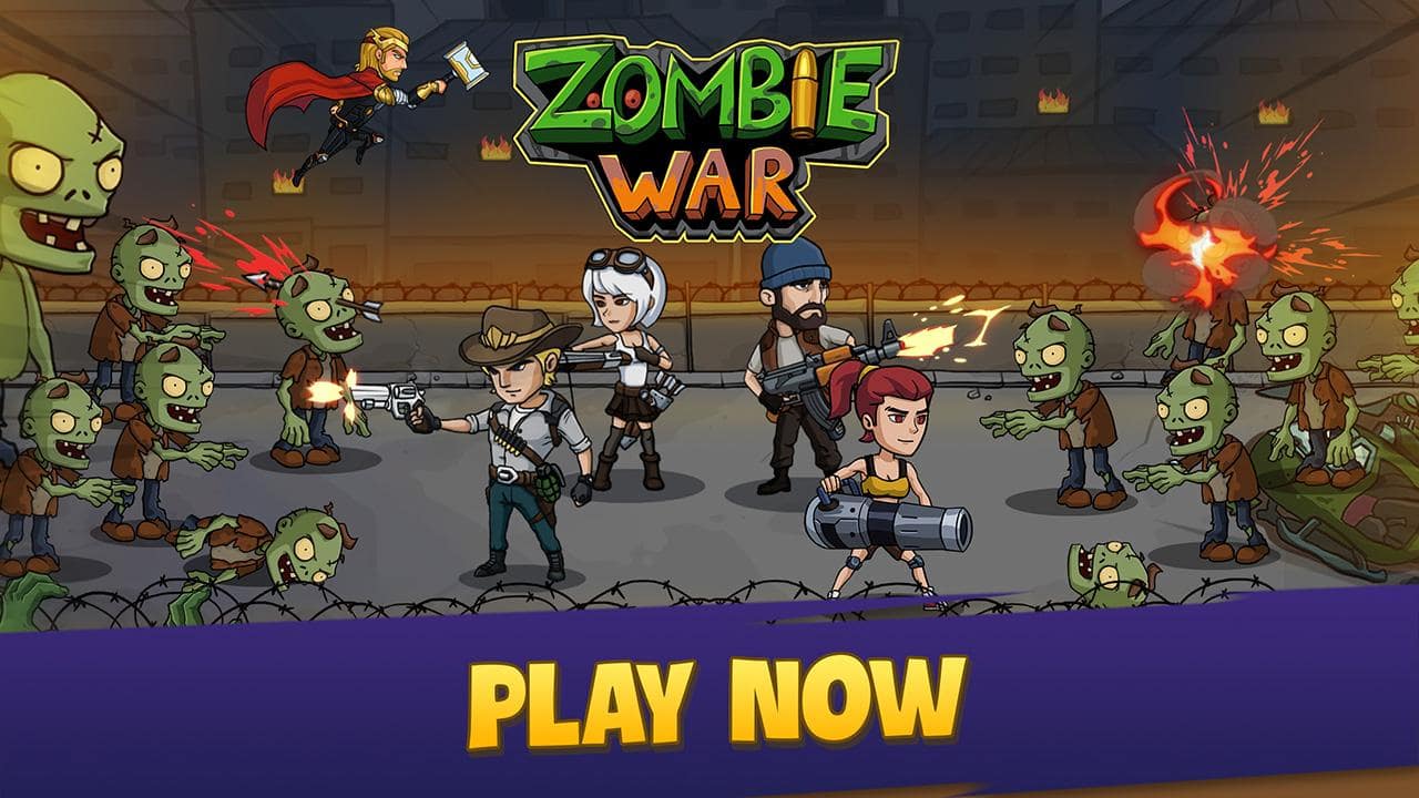 Zombie War 266 (Unlimited money)
